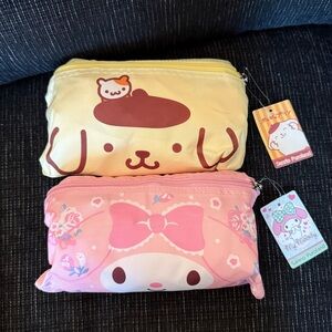Brand New Sanrio Foldable Duffle Bag Bundle